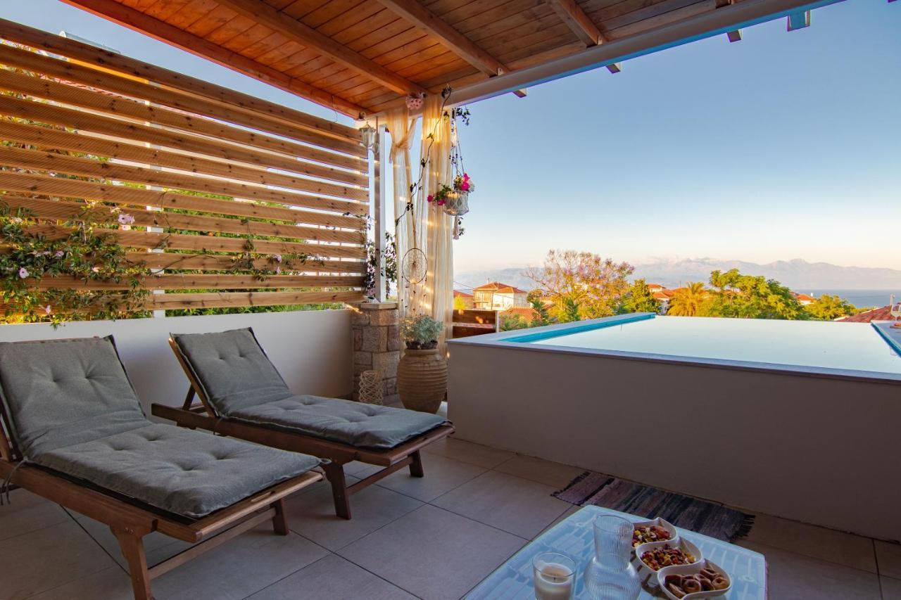 Georgianna'S Suite With Private Pool , 'Blank Suite' Charokopio Buitenkant foto